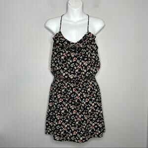 PARKER Silk Dress Womens Size XS Floral Summer Boho Country Chic Cottage Fairy